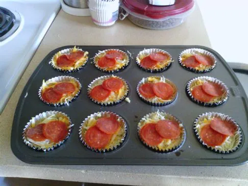 Pepperoni-Blumenkohl-Pizza