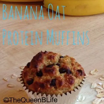 Glutenfreie Bananen-Protein-Muffins/Riegel