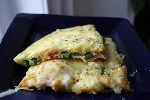 Hummer- und Spargel-Frittata