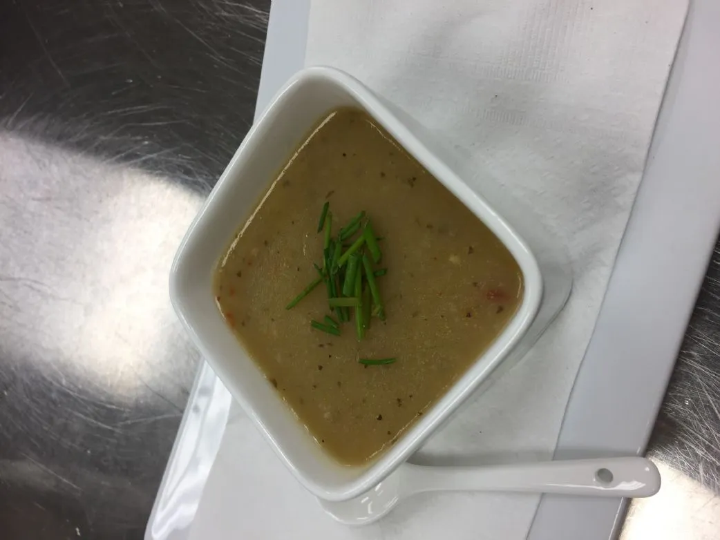 Kartoffel-Lauch-Cremesuppe