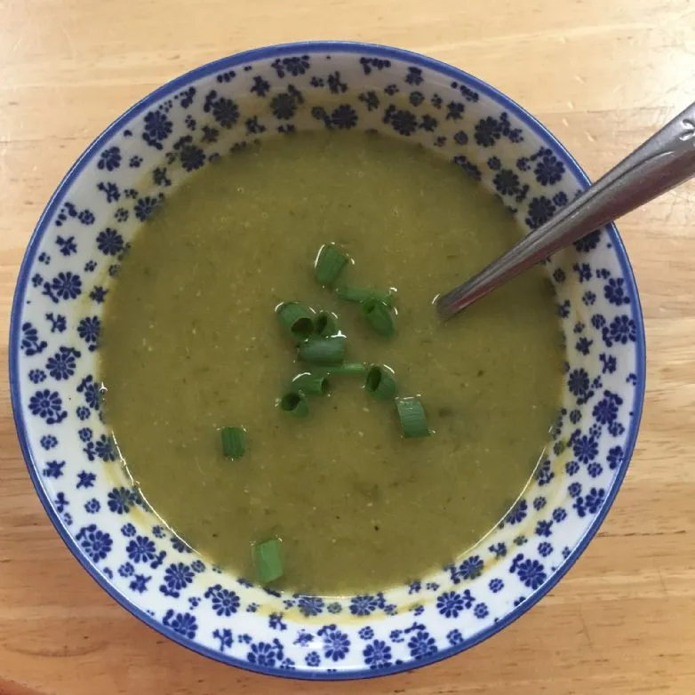 Frühlingszwiebel-Kartoffelsuppe