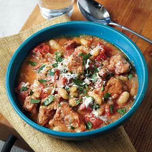 Räucherwurst-Cassoulet