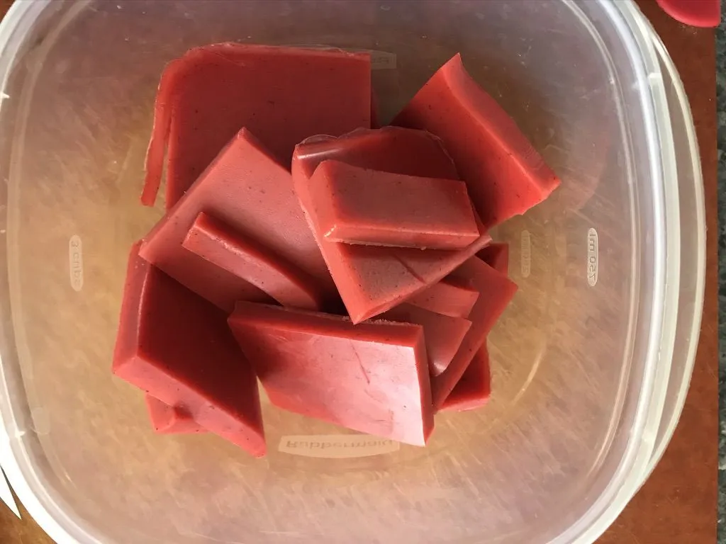 Erdbeer-Gummibärchen