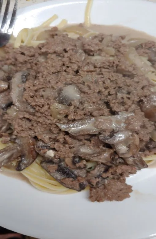 Rindfleisch Stroganoff - Low Carb
