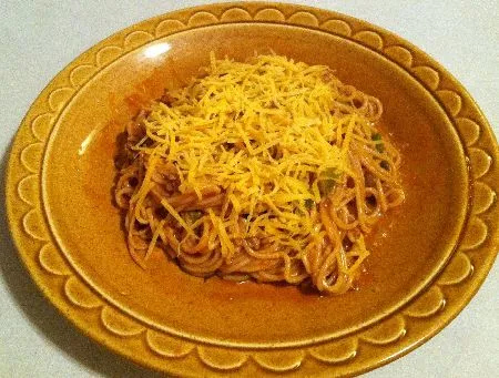 Mexikanische Fiesta Spaghetti