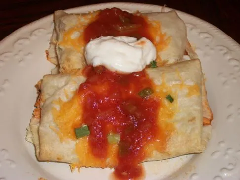 Hähnchen-Chimichangas